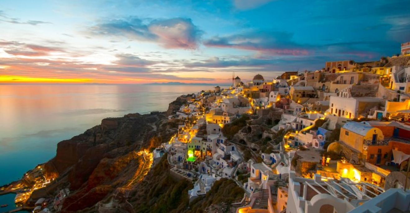 Santorini Weather in August