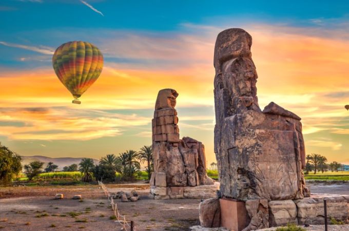 Hot Air Ballooning in Luxor