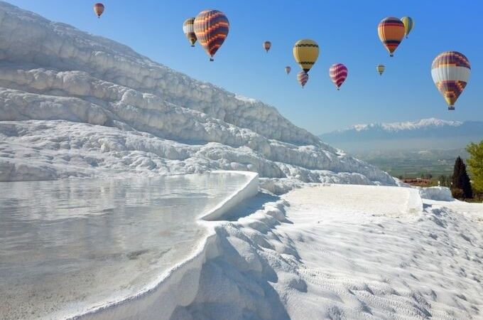 Hot Air Balloon Tour In Pamukkale