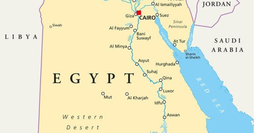 Map of Egypt: Your Travel Guide