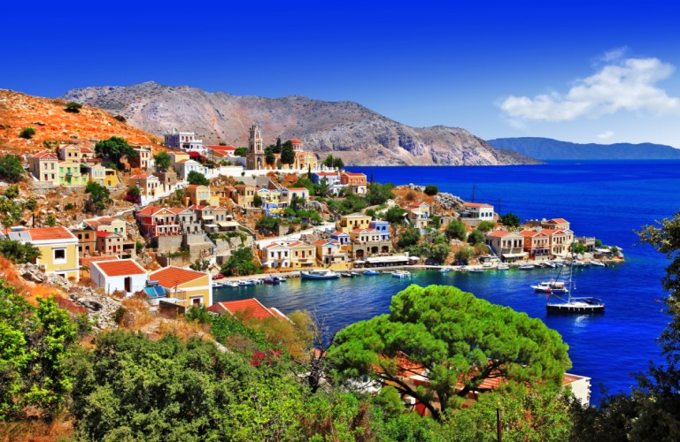 Naxos Greece: Lush Green Countryside