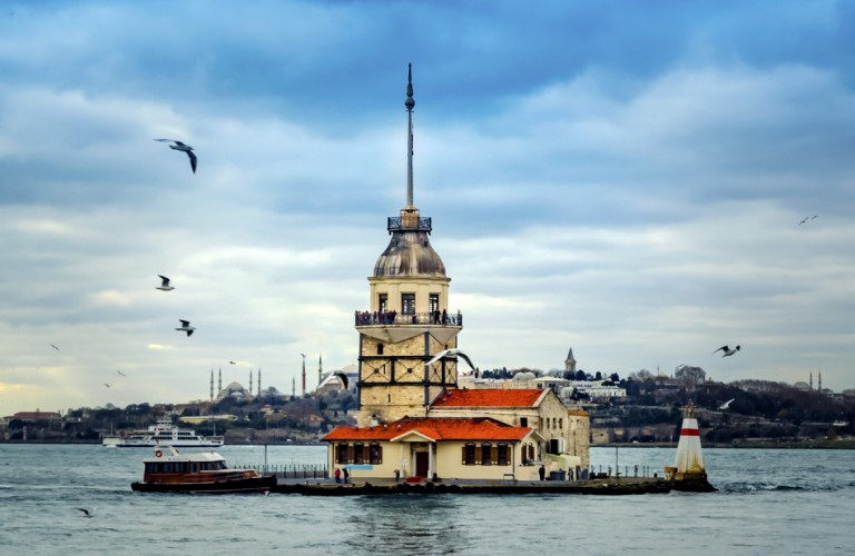 Maiden's Tower: Historic symbol with breathtaking views.