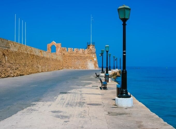 Rethymno Old Town streets adorned with flowers and Venetian charm