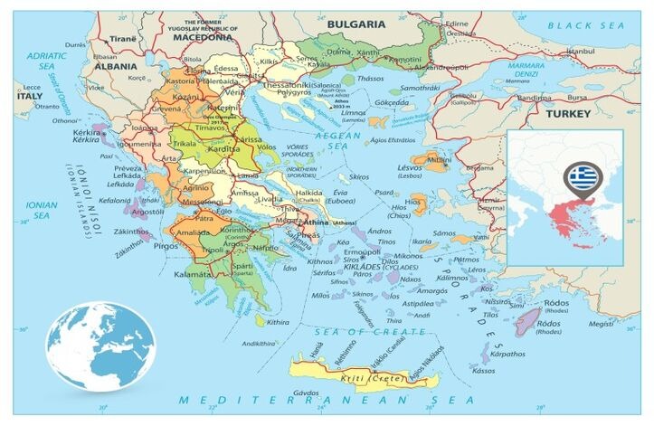 Greece Travel Map & Guide: Your Ultimate Companio