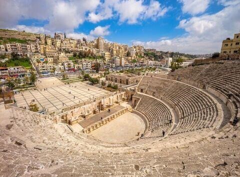 Views of Amman’s bustling city life from elevated vantage points