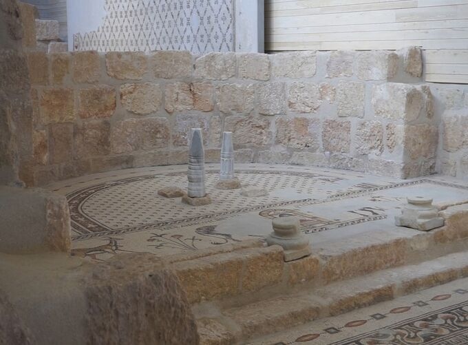 Mount Nebo's panoramic view overlooking the Jordan Valley region