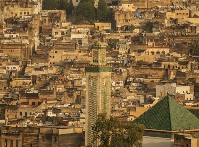 •  Marvel at Fez’s fascinating history and its scenic rooftops