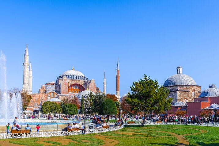 Admire Hagia Sophia, Istanbul's majestic treasure of faith and art